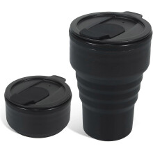 Gobelet de voyage pliable dernier modèle, 375 ml - Poche réutilisable