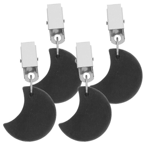 Outdoor Table Weights Rectangular Clip Stone Iron Prevent Slipping Picnics 4Pcs 2