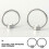 12 Pcs Solid Ring Handle: Sturdy Construction Provide A Secure Grip - Metal Pull Rings For Chopping 4