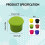 6 Pack Silicone Bottle Caps Reusable Leakproof Seal Keep Fresh Wine 2