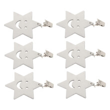 6 Stück Tischdeckengewichte Clips Outdoor Tischdeckenklammern Outdoor Tischdecke Outdoor Vorhang Tischdecke