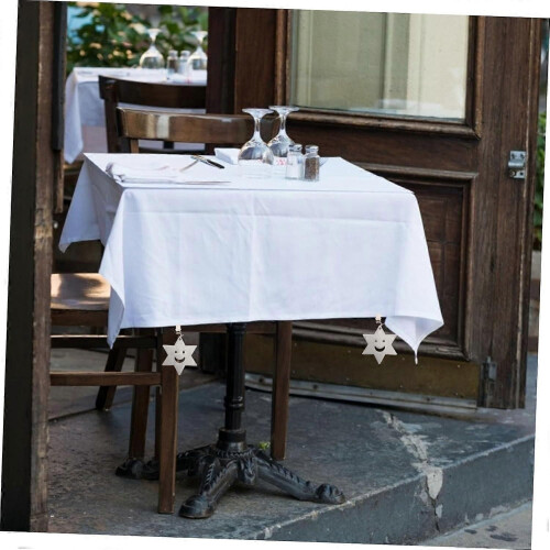 6 pinzas para manteles de exterior, ... 1