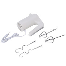 Frullatore elettrico a immersione in acciaio inox ABS Frullino per le uova elettrico portatile compatto