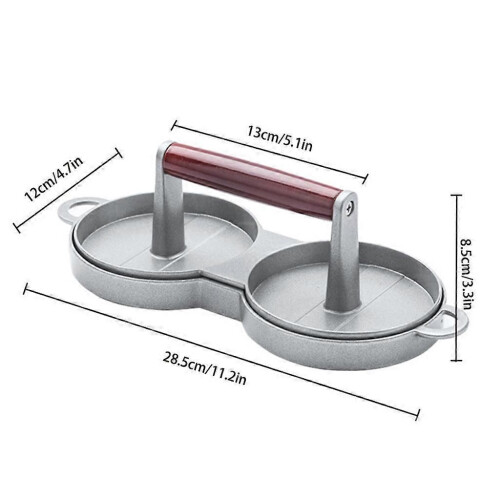 Pressa per hamburger antiaderente Burger Kitchen Pressa per hamburger Patty Maker per una pulizia perfetta 1