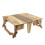 Travel-friendly Picnic Basket, Combines Storage and Foldable Table 4