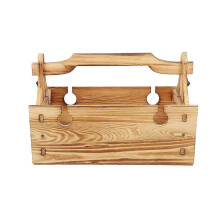 Travel-friendly Picnic Basket, Combines Storage and Foldable Table