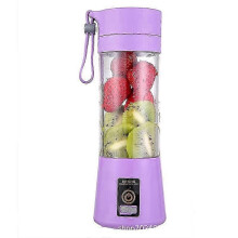 Caricabatterie USB portatile da viaggio adatto per frullatore per frutta e verdura (viola) 1 pezzo