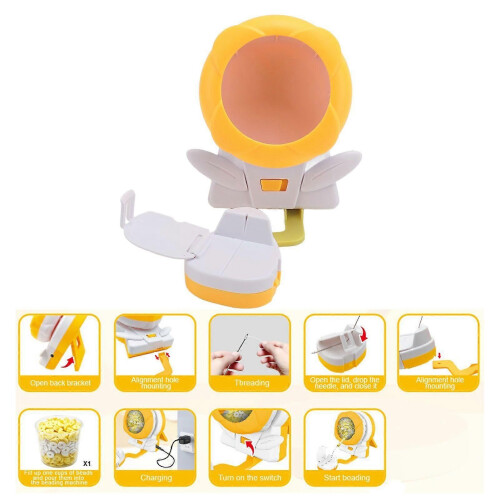 Latest Model  Electric Beading Machine Automatic Bead Spinner DIY Beads 2