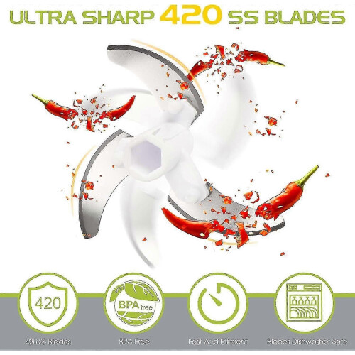 Onion Chopper Manual, Vegetable Cutter with Cable, Multi Chopper, Kitchen Onion Slicer, Universal Vegetable 2