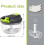Onion Chopper Manual, Vegetable Cutter with Cable, Multi Chopper, Kitchen Onion Slicer, Universal Vegetable 4