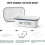 New Multifunctional enamel butter dish with white lid 3