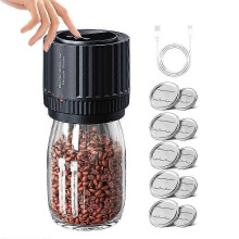 Electric Mason Jar Vacuum Sealer HD LCD digitaalisen näytön johdoton tyhjiötiivistyssarja, kirjoitettava