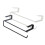 Cabinet Towel Holder Hanging Rack for Kitchen Storage 2