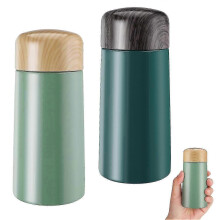 2pc 150ml Small Thermos Bottle for Hot and Cold Drinks, Stainless Steel Vacuum Insulated Bottle for