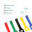 100pcs Reusable Ties Hook And Loop Fastener Double-sided Tape 2