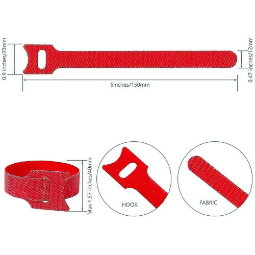 50pcs Reusable Fastening Cable Ties 1