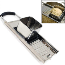 Spaetzlemaker van roestvrij staal van topkwaliteit met comfortabele handgreep, traditionele Duitse eiernoedels