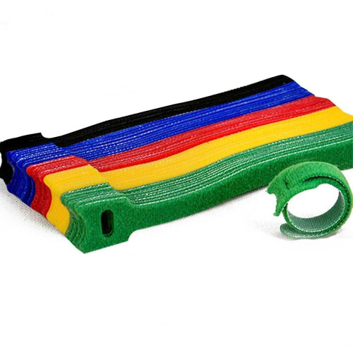 30pcs Nylon Reusable Cord Organizer 15*1.2cm T-type Cable Tie Wire Computer Data Cable Power Cable Tie