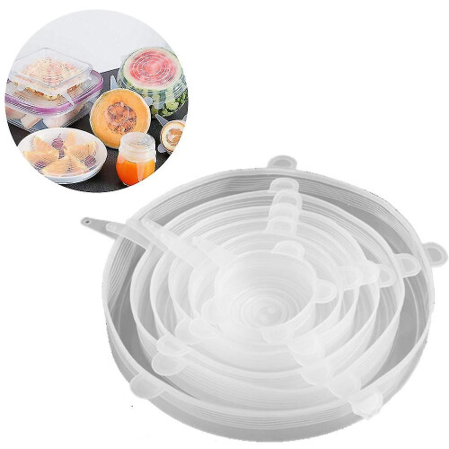 Silicone Stretch Lids Food Covers Reusable 1