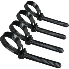 100pcs Reusable Ultra Tough Nylon Flexible Cable Ties