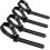 100pcs Reusable Ultra Tough Nylon Flexible Cable Ties 1