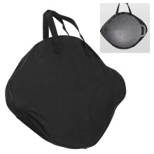 Baking Tray Storage Bag Oxford Cloth Wear Resistant Metal Zipper Nylon Handle Frying Pan Bag for Picnic