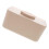 White Tissue Box Cover Modern Desktop Tissue Storage Box Rectangular Silicone Seal Design 1Set 4