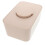 White Tissue Box Cover Modern Desktop Tissue Storage Box Rectangular Silicone Seal Design 1Set 3