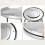Stainless Steel 2-layer Rotating Seasoning Bottle Kitchen Storage Rack Organizer 4