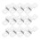 Wall Mount Pipe Bracket U-Shaped Pipe Clamp Preventing Twist Staircase Railings 12Pcs 1