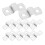 Wall Mount Pipe Bracket U-Shaped Pipe Clamp Preventing Twist Staircase Railings 12Pcs 2