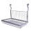 Stainless Steel Folding Hanging Dish Rack Draining Bowl Rack Plates 2