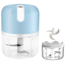 Portable Wireless Electric Garlic Chopper for Ginger, Onion & Veg - USB Charging, Waterproof