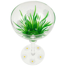 Vintage Drinking Glassware Delicate Cocktail Glass Multi-Function Wine Pattern Goblet Glass Party Accessory