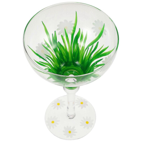 Vintage Drinking Glassware Delicate Cocktail Glass Multi-Function Wine Pattern Goblet Glass Party Accessory