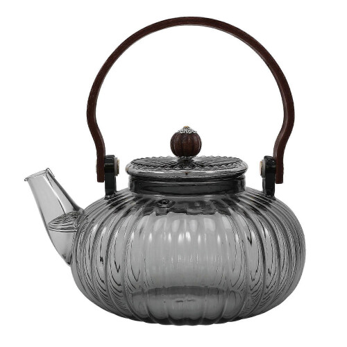Tea Kettle Glass Teapot Long-term Use Office Use 800ml 1Pack 1