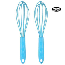 2 pezzi ABS Home Kitchen Manuale Frullatore per uova portatile Frullino per uova Strumento di cottura
