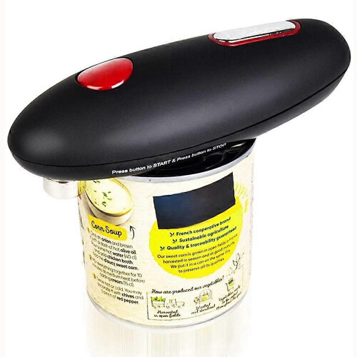 Electric Can Opener, Smooth Edges, Ergonomic
