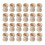 Easter Decorative Egg Holders Set of 24 for Home Storage 2