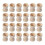 Easter Decorative Egg Holders Set of 24 for Home Storage 1
