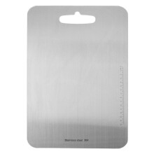 Cutting board double-sided 304 stainless steel easy to clean suitable for kitchen cooking