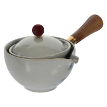 Household Tea Pots Ceramic Teapot With Infuser Style Home Use 17.00X10.70X9.00Cm Side Handle Pouring