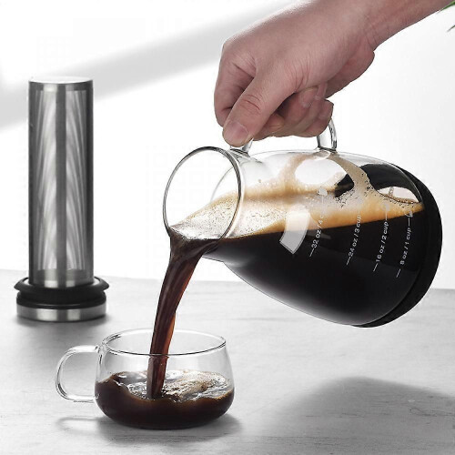 Coffee Cold Extraction Pot 960Ml Stainless Steel Filter for Coffee_Special Gift 2