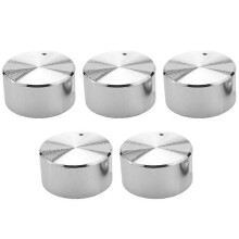 5 stuks metalen gasfornuisknoppen 6 mm fornuisbediening bereik ovenknop branderknop gaskookplaatschakelaar
