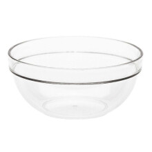 Tazón para refrigerios transparente multiusos, gran capacidad, fácil de limpiar, para uso doméstico,