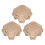 Large Egg Container Paper Pulp Eggs Storage Kitchen Organization Multi-Grid Design 3.93.92.8in 3Pcs 4