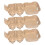Large Egg Container Paper Pulp Eggs Storage Kitchen Organization Multi-Grid Design 3.93.92.8in 3Pcs 2