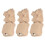 Large Egg Container Paper Pulp Eggs Storage Kitchen Organization Multi-Grid Design 3.93.92.8in 3Pcs 3