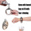 Stainless Steel Creative Flask Bangle with Hip Flask Design 3