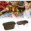 Green Coffee Foldable Picnic Basket Car Care Basket 4